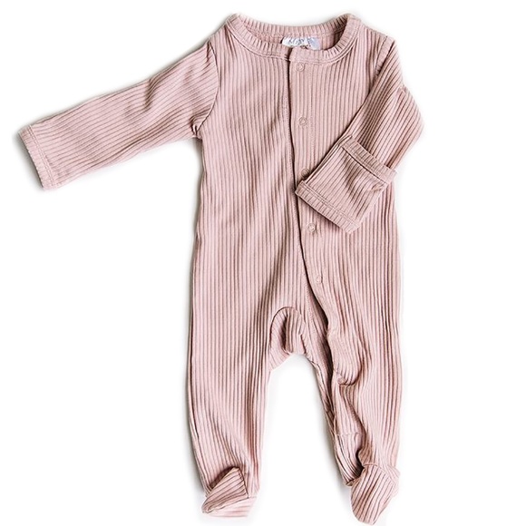 ribbed baby onesie